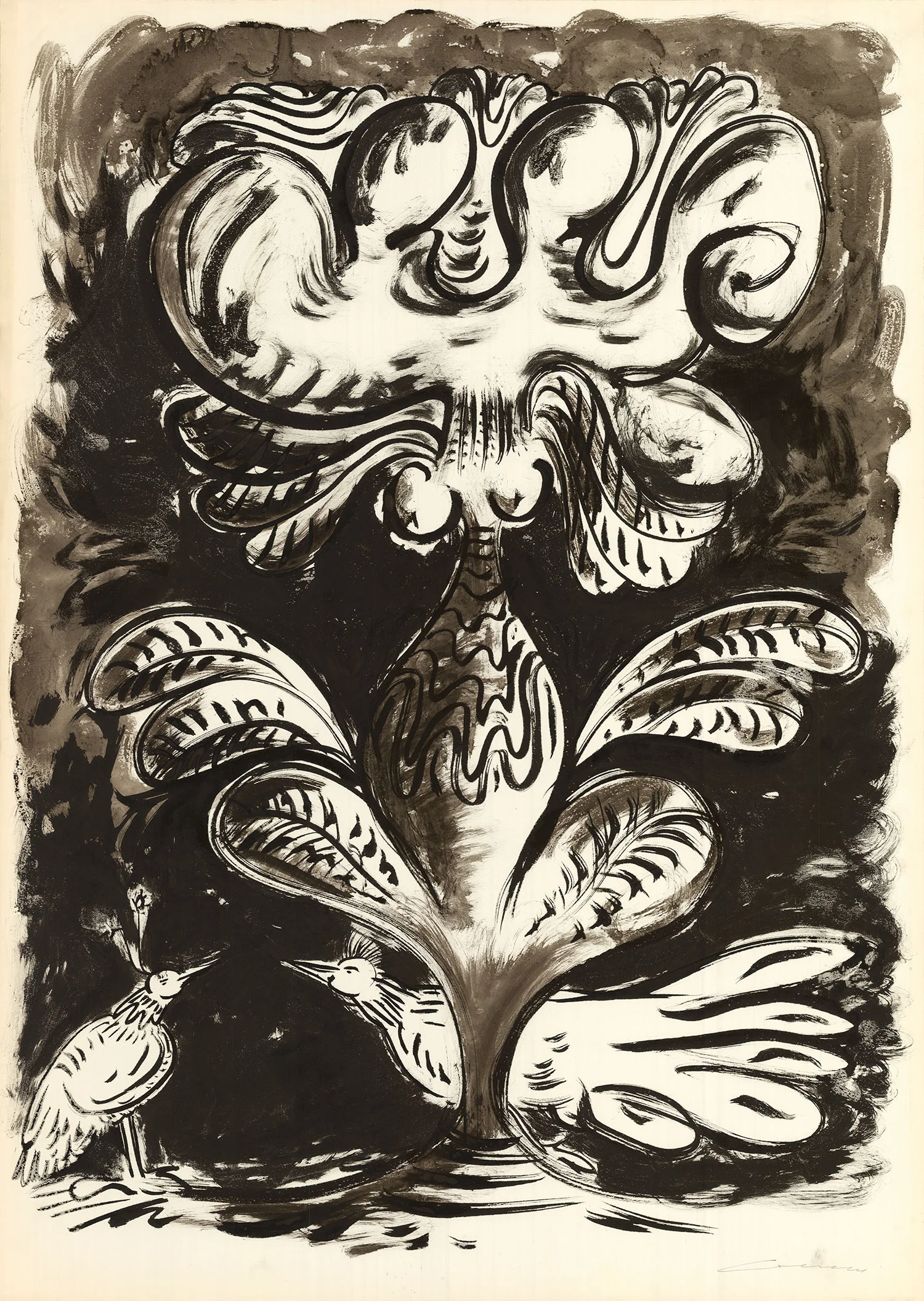 Secret Meeting beneath the Inflorescence of the Love-Bloom