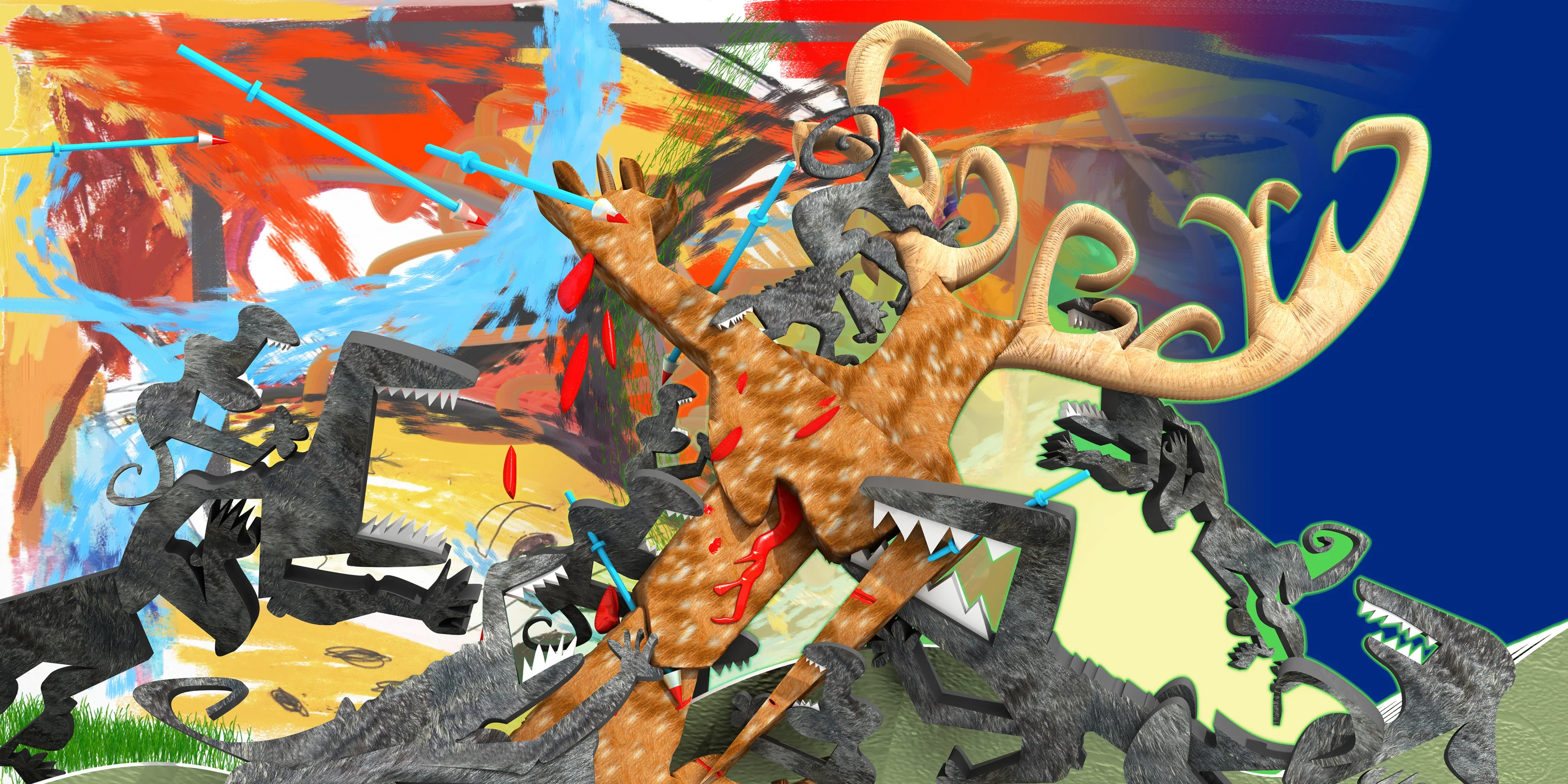 The Death of Actaeon