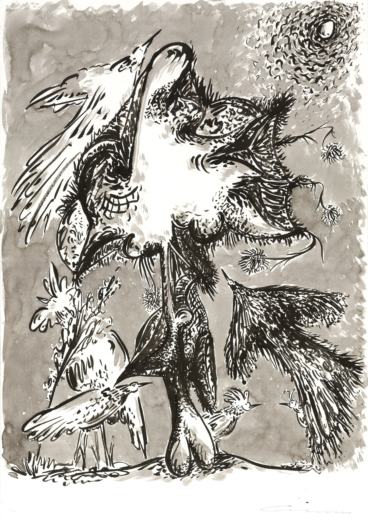 Season of the Blooming Wind-Walking Sun-Catcher and the Nesting of Paradise Birds