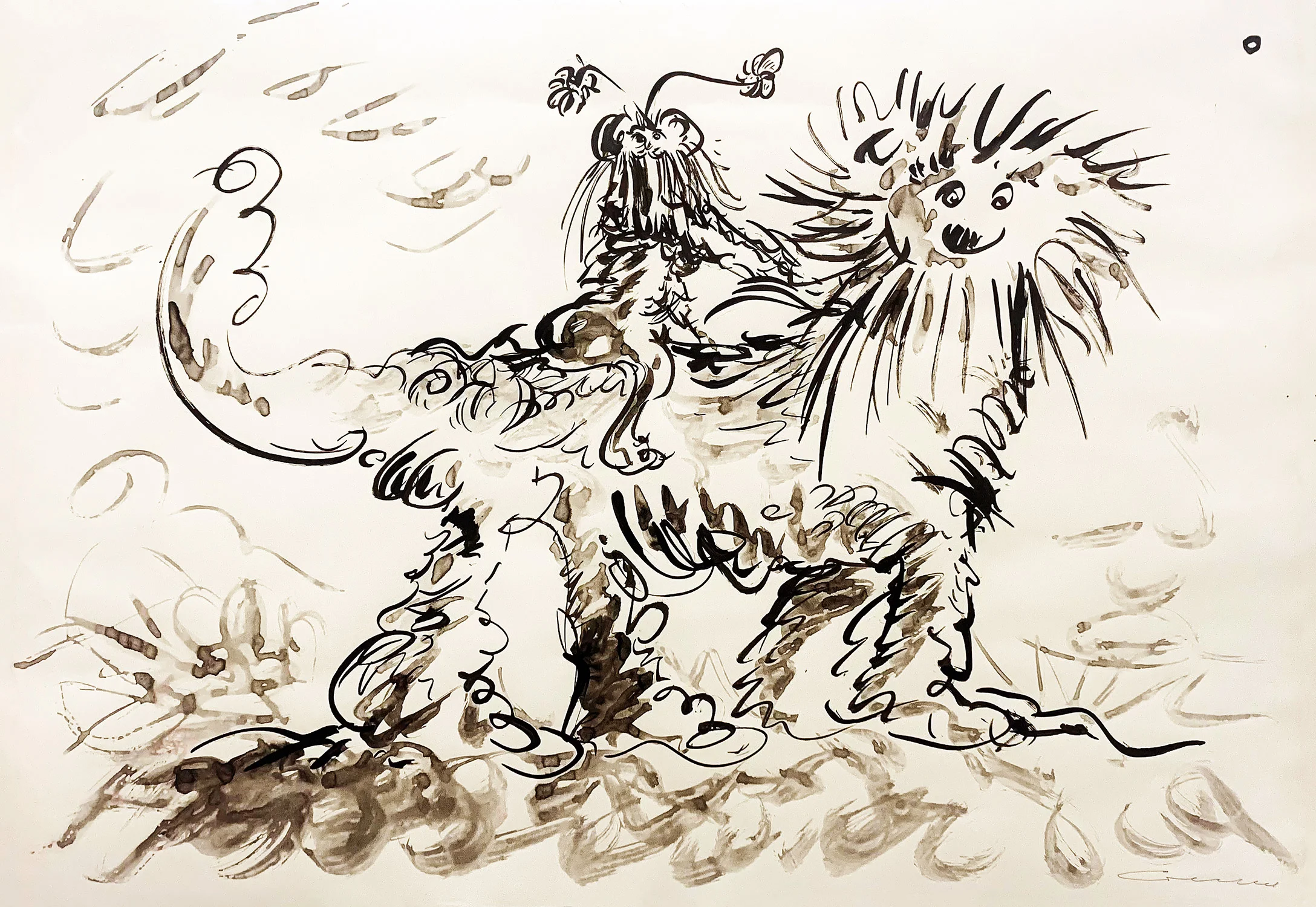 Zyuzik And Cat Lion 1